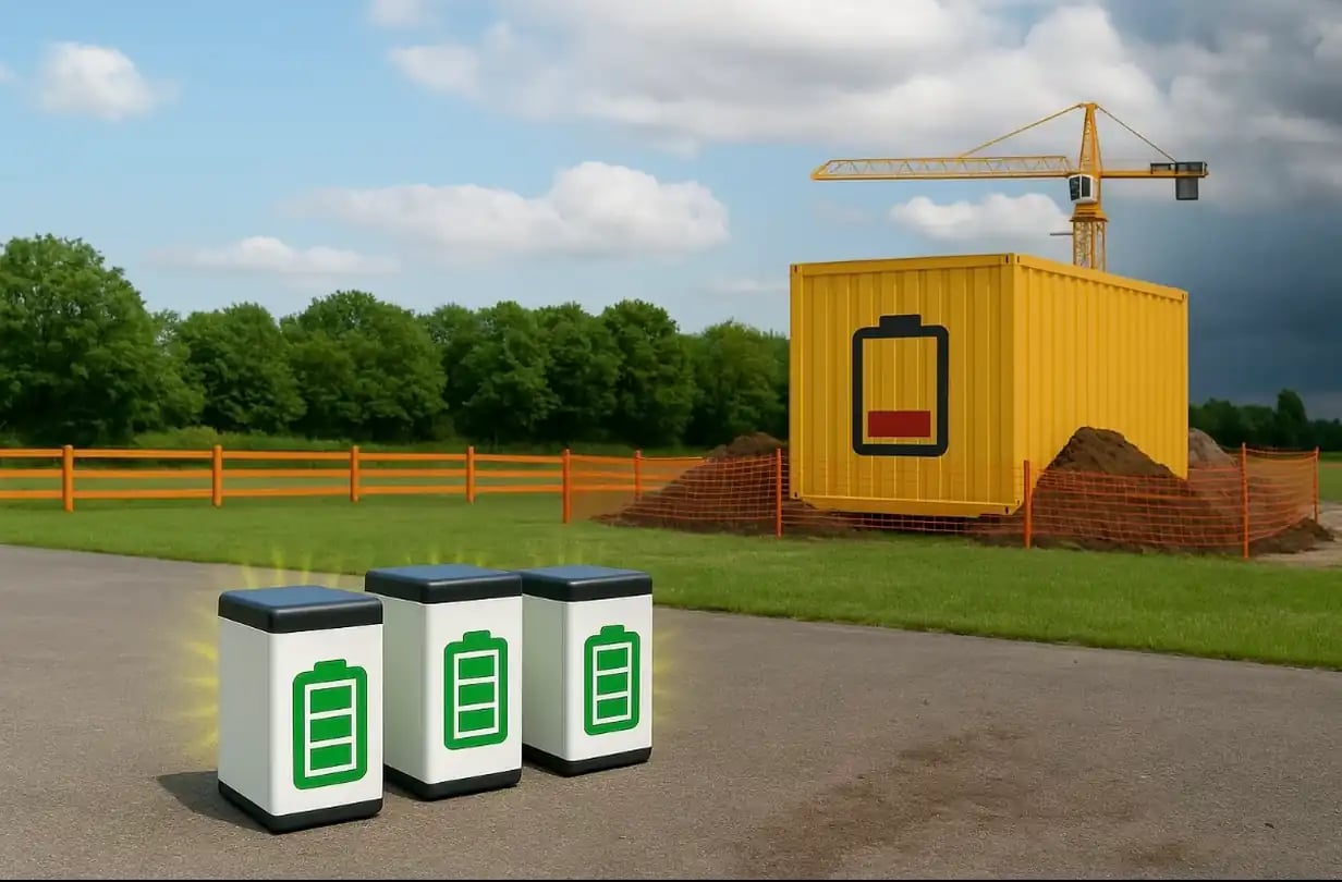Vergleich von Energie-Speicherlösungen: Großspeicher und Schwarmspeicher Systeme